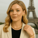 Choker Cartier Grossa + Pulseira Cartier Grossa Com 53% OFF + 6 Argolinhas Grátis Joias  Banhadas a ouro 18k..