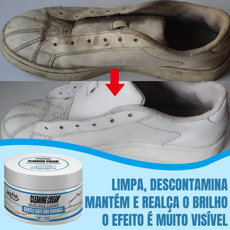 CleanStep – Gel de Limpeza e Renovação para Calçados