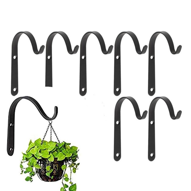 Conjunto Suporte De Pendurar De Metal Em Formato De J - Armazém Natum Iche