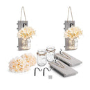 Conjunto Suporte De Pendurar De Metal Em Formato De J - Armazém Natum Iche