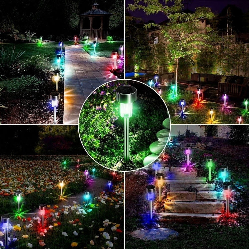 Lâmpada LED Solar À Prova D'água Para Jardim - Armazém Natum Iche