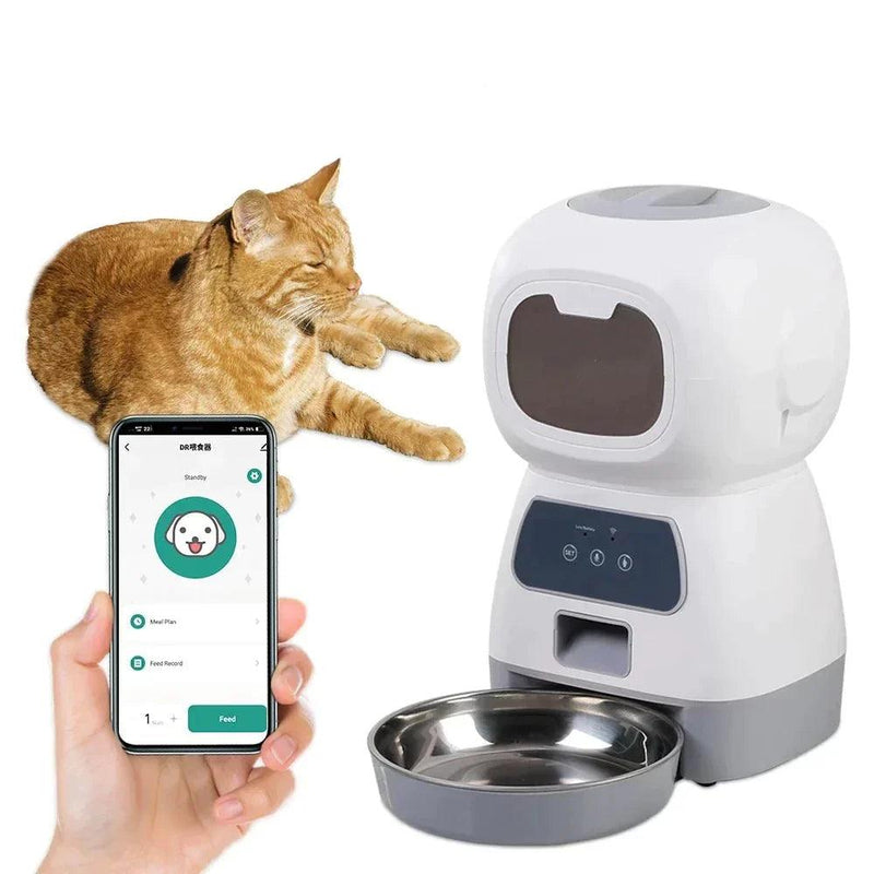 Alimentador Automático para Cães e Gatos - Armazém Natum Iche