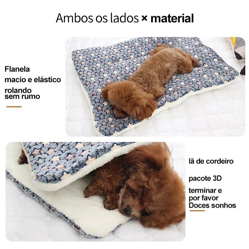 Cobertor peludo - serve como caminha para seu pet - Armazém Natum Iche